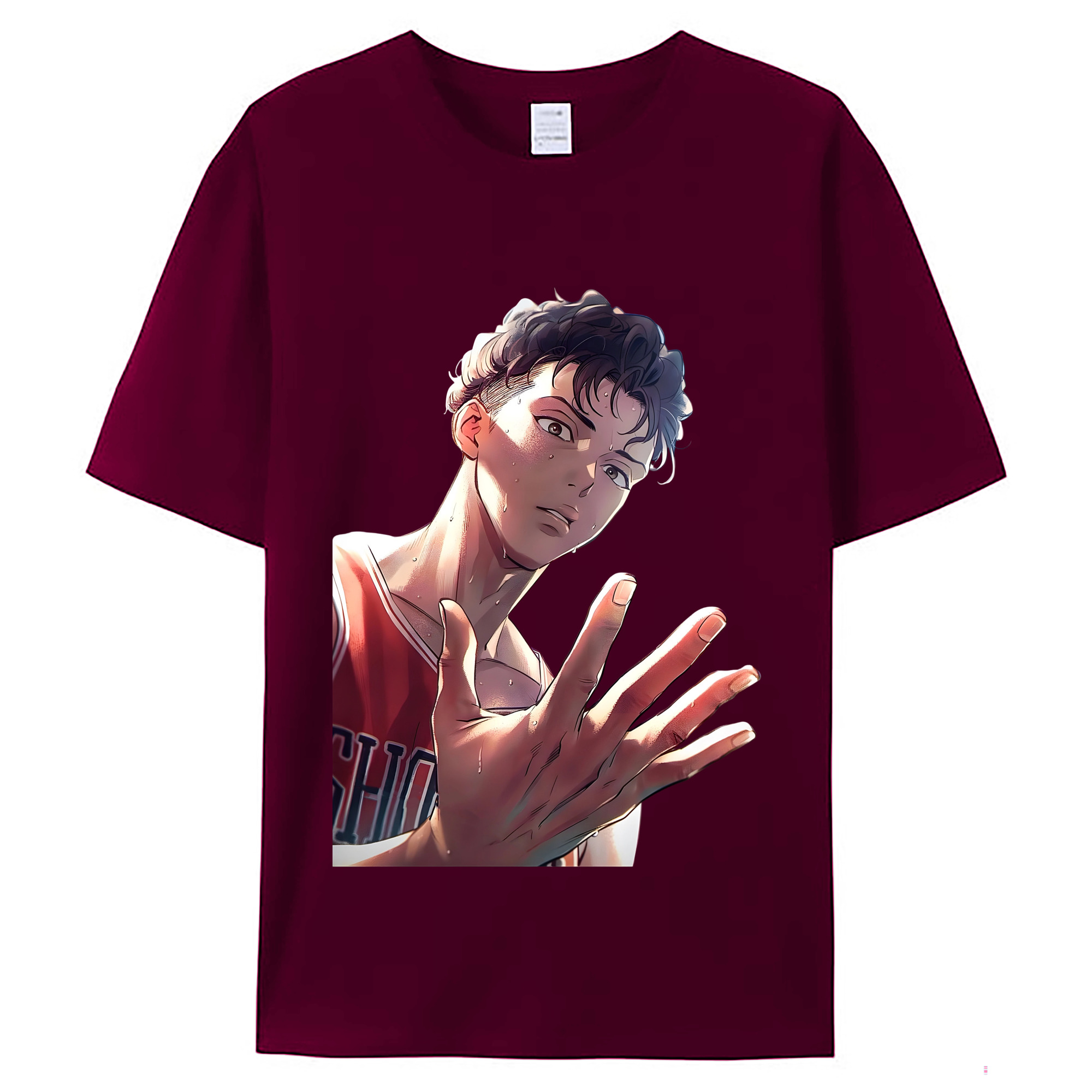 （画像用） SLAM DUNK／スラムダンク レディースカジュアルプリントTシャツ（綿100％）
